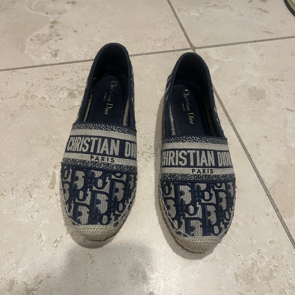 Dior Women's Blue Espadrilles